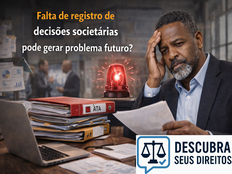 Falta de registro de decisões societárias pode gerar problema futuro?