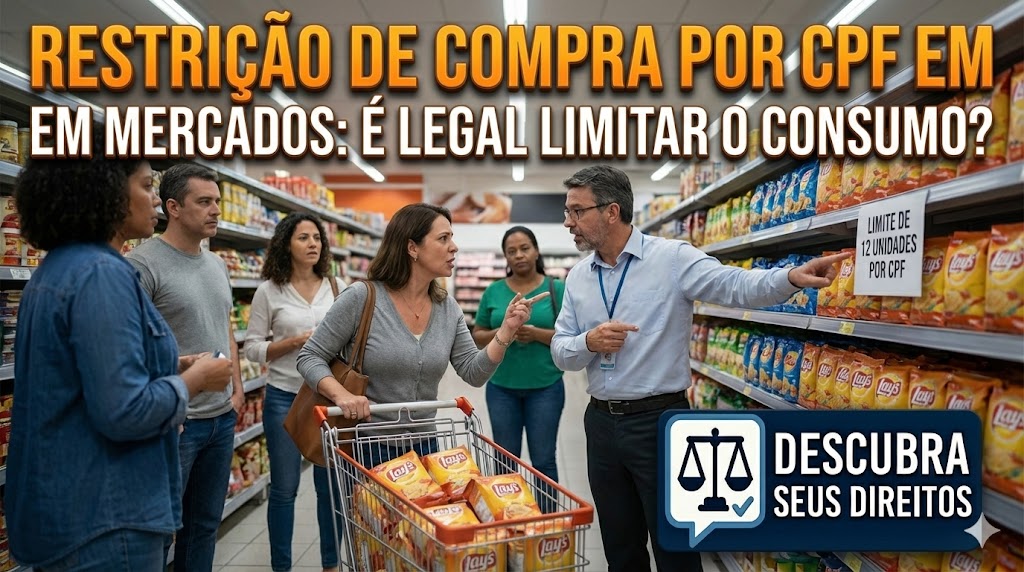 Restrição por CPF em Promoções de Supermercado: limite legítimo ou restrição abusiva de consumo?
