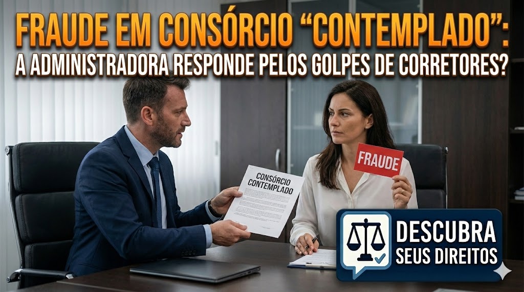 Fraudes em Consórcios “Contemplados”: a administradora responde por promessas feitas por corretores terceirizados?