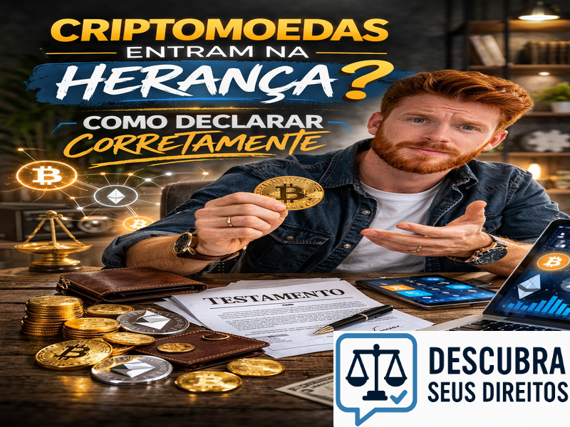 Criptomoedas entram na herança? Como declarar corretamente?