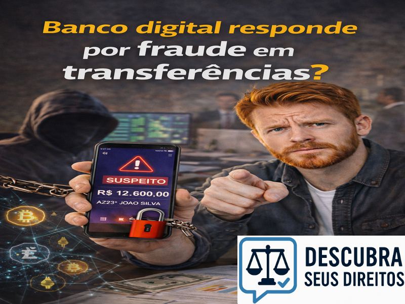 Banco digital responde por fraude em transferências?