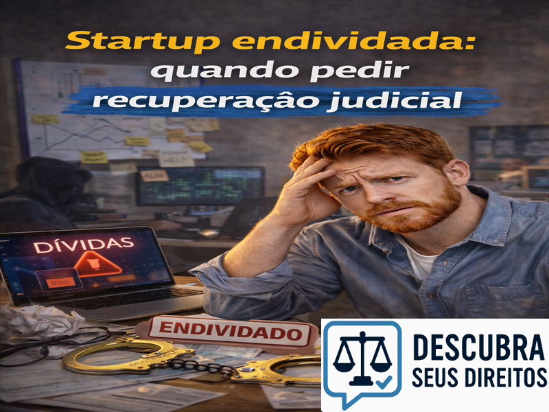 Startup endividada: quando pedir recuperação judicial?