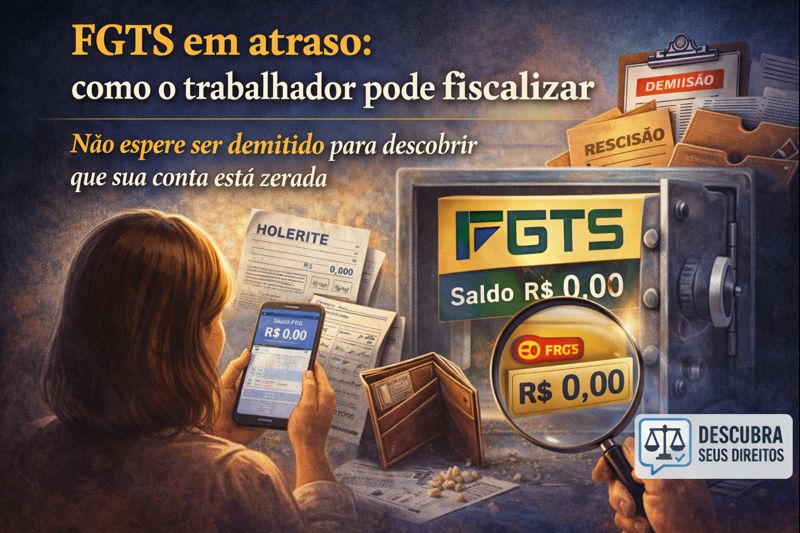 FGTS em atraso: como o trabalhador pode fiscalizar
