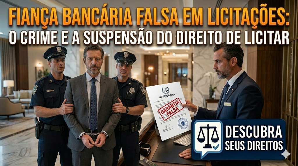 Fiança Bancária Falsa em Licitações Públicas: o impacto criminal e a suspensão do direito de contratar com o poder público