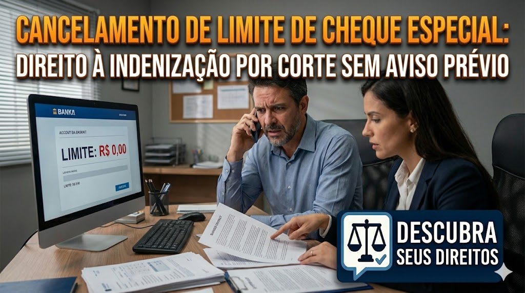 Cancelamento do Limite de Cheque Especial nas PMEs: o banco pode cortar o crédito sem aviso prévio?