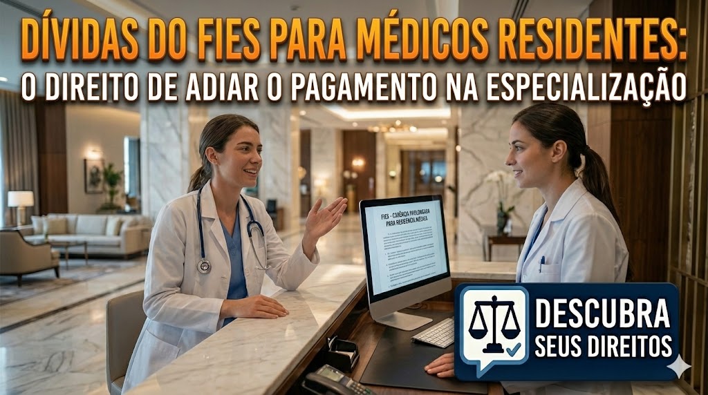 Dívidas do FIES para Médicos Residentes: é possível adiar as parcelas durante a especialização?