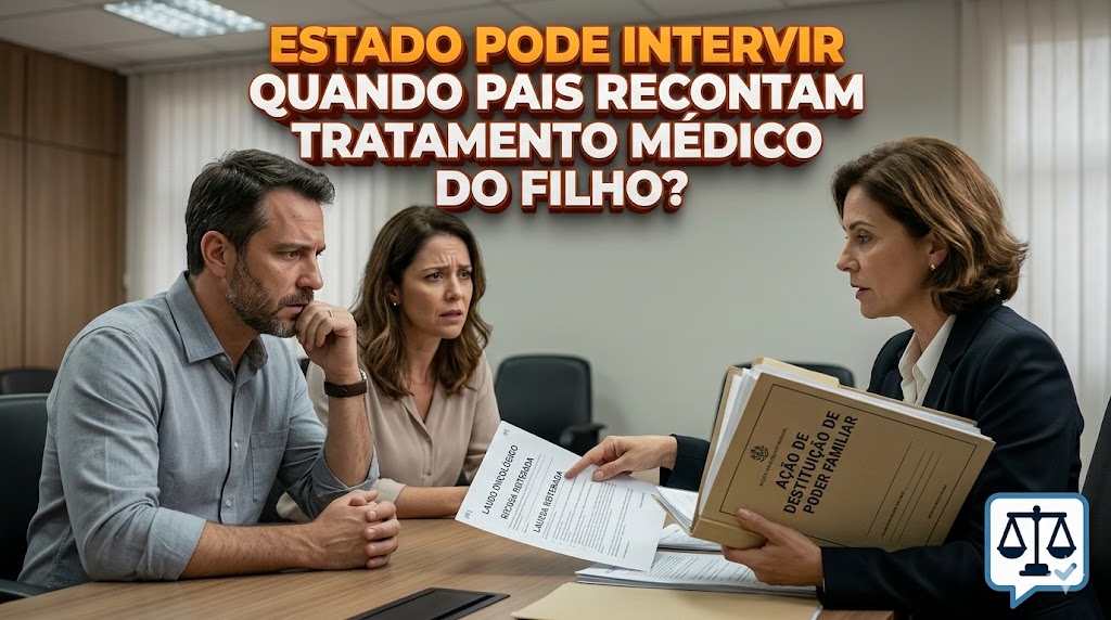 Destituição do Poder Familiar por Omissão Médica: até onde o Estado pode intervir quando os pais recusam tratamento oncológico ou crônico para o filho