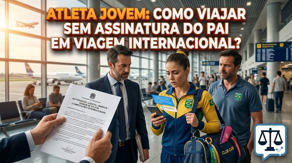 Competições Internacionais e o Menor de Idade: os trâmites urgentes quando um dos genitores está em local incerto ou recusa a autorização