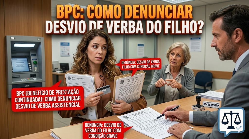 Apropriação Indevida do BPC de Criança com Deficiência: como denunciar e quais são as consequências legais