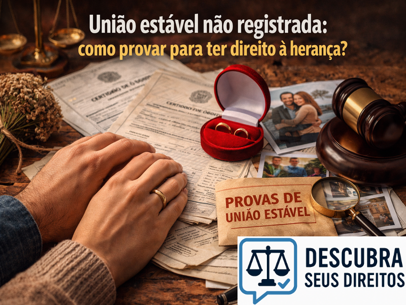 União estável não registrada: como provar para ter direito à herança?
