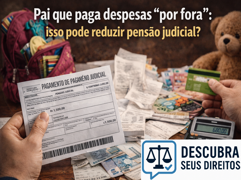 Pai que paga despesas “por fora”: isso pode reduzir pensão judicial?