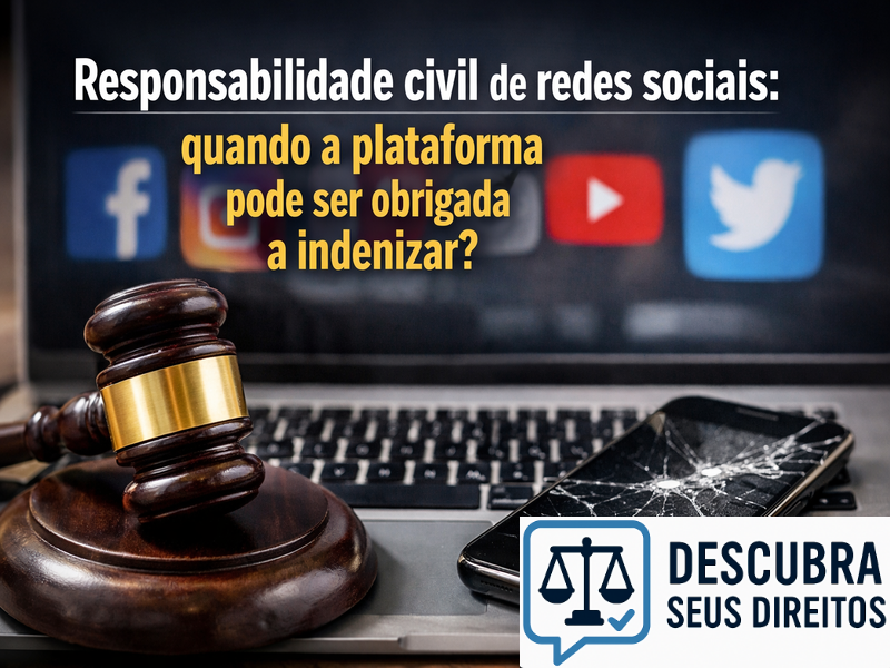 Responsabilidade civil de redes sociais: quando a plataforma pode ser obrigada a indenizar?
