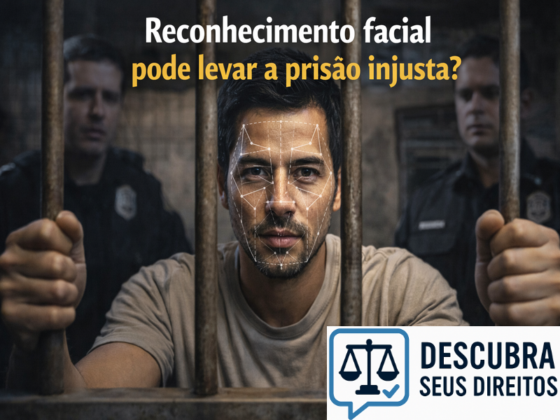 Reconhecimento facial pode levar a prisão injusta? Entenda os riscos e seus direitos