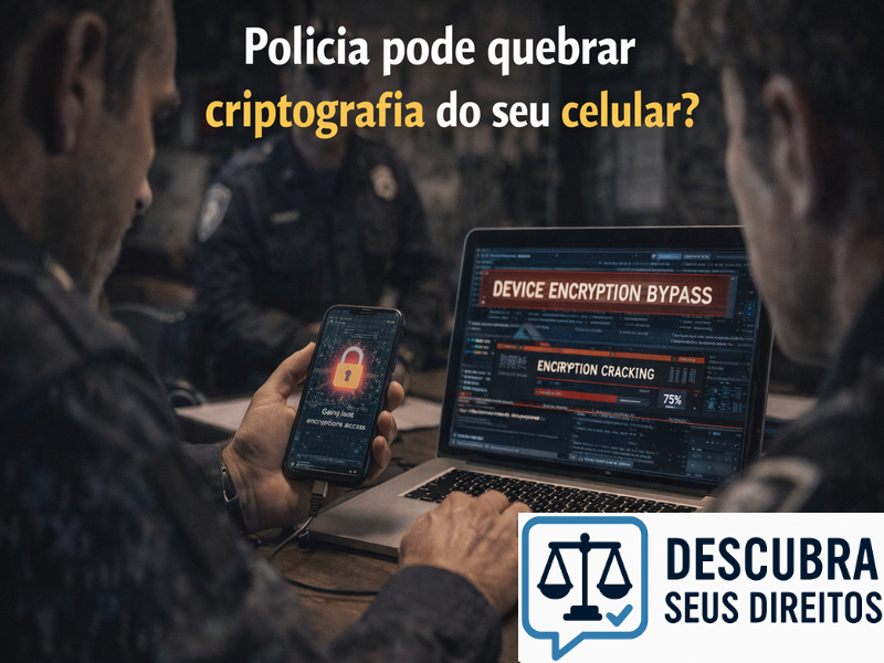 Polícia pode quebrar a criptografia do seu celular? Entenda os limites legais
