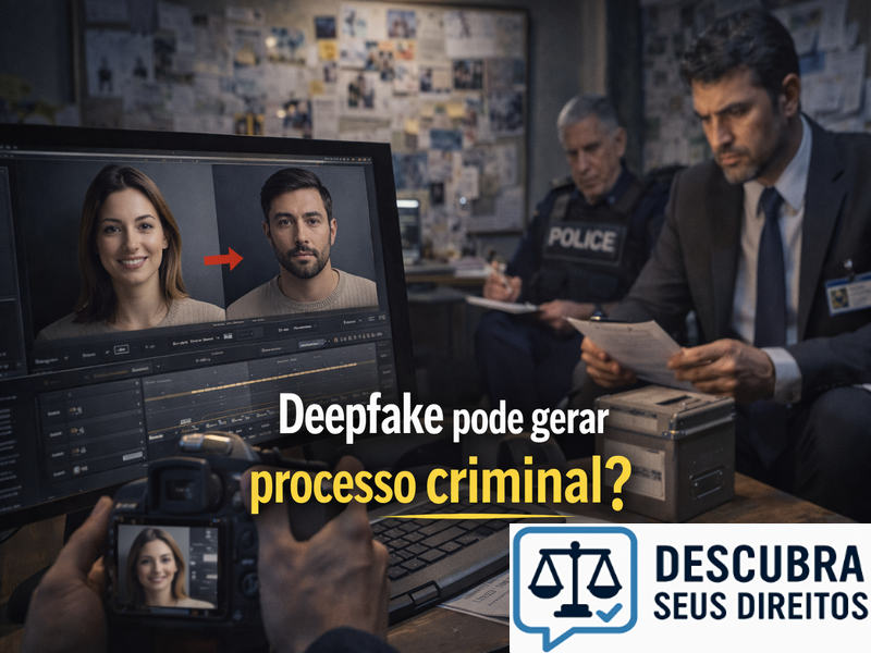 Deepfake pode gerar processo criminal? Entenda os riscos legais