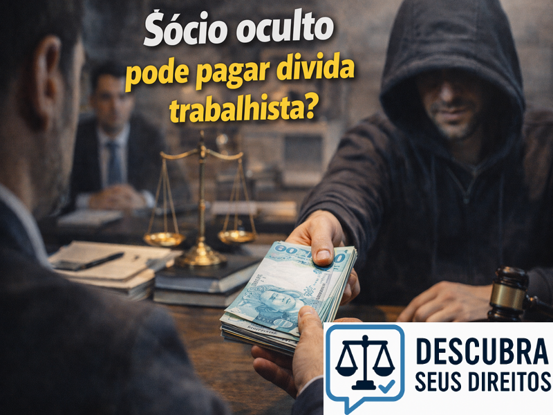 Sócio oculto pode pagar dívida trabalhista? Entenda quando isso pode acontecer