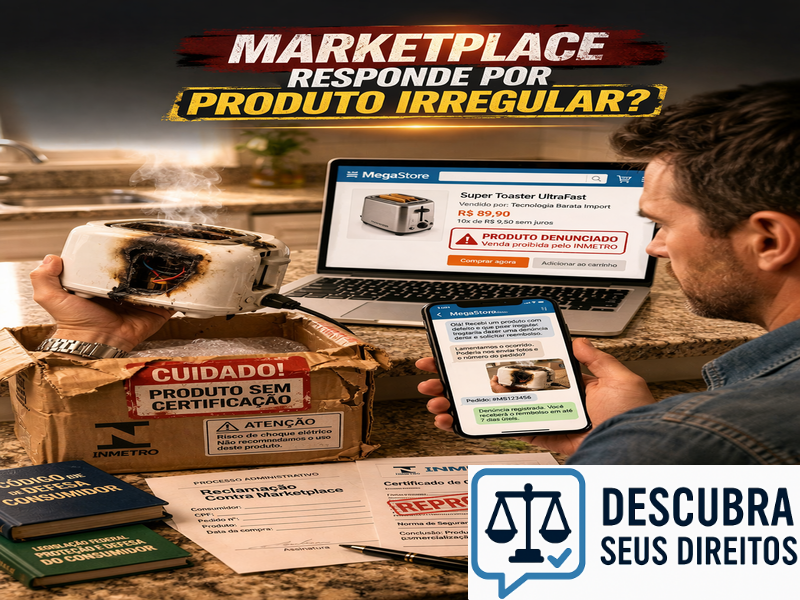 Marketplace responde por produto irregular? Entenda como funciona