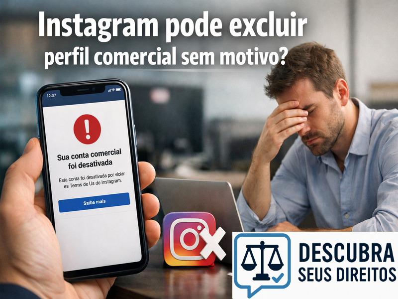 Instagram pode excluir perfil comercial sem motivo? Entenda os limites
