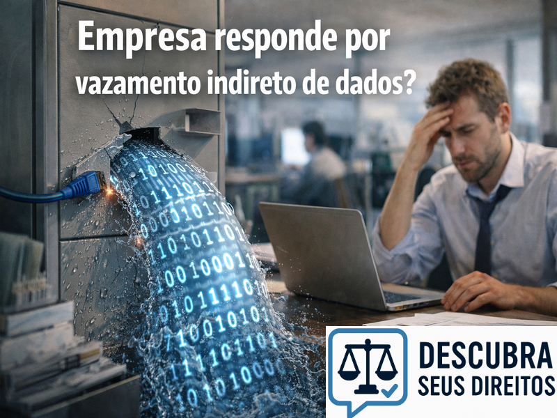 Empresa responde por vazamento indireto de dados? Entenda quando isso pode acontecer