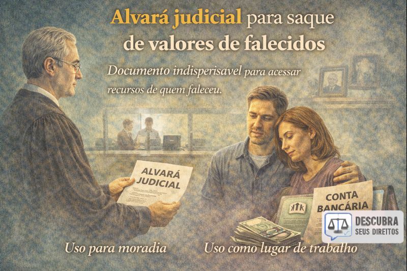 Alvará judicial para saque de valores de falecidos