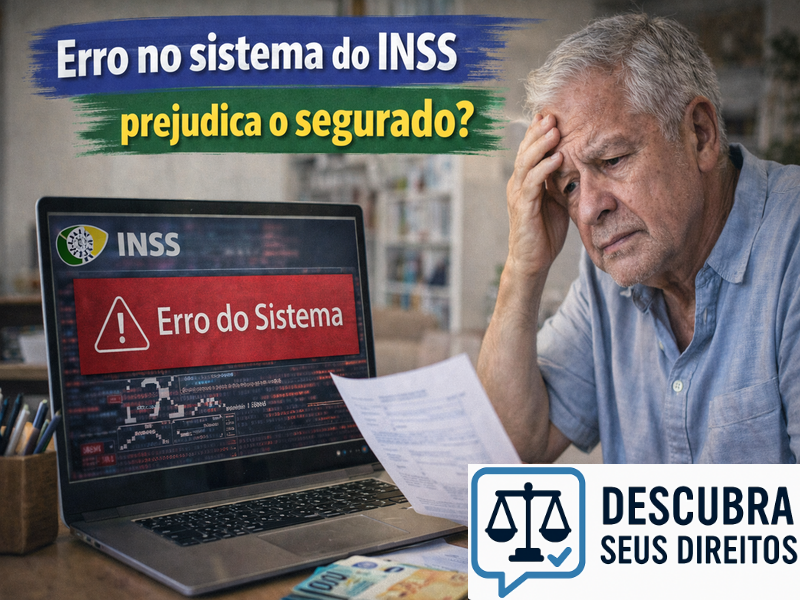 Erro no sistema do INSS pode prejudicar o segurado? Entenda o que pode ser feito