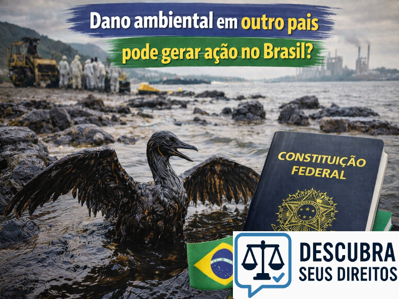 Dano ambiental em outro país pode gerar ação no Brasil? Entenda quando isso pode ocorrer