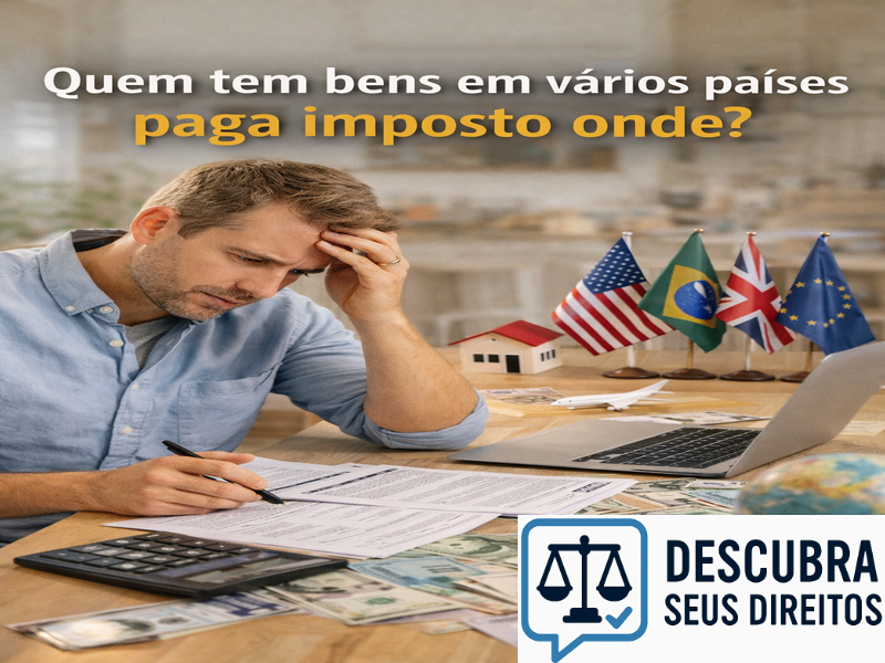 Quem tem bens em vários países paga imposto onde? Entenda como funciona a tributação internacional