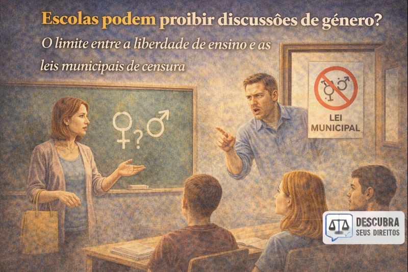 Escolas podem proibir discussões de gênero?