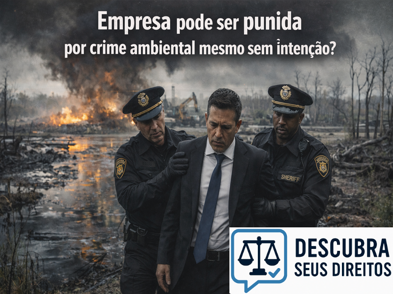 Empresa pode ser punida por crime ambiental mesmo sem intenção? Entenda como funciona a responsabilidade ambiental