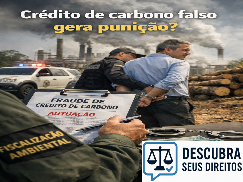Crédito de carbono falso gera punição? Entenda os riscos jurídicos dessa prática