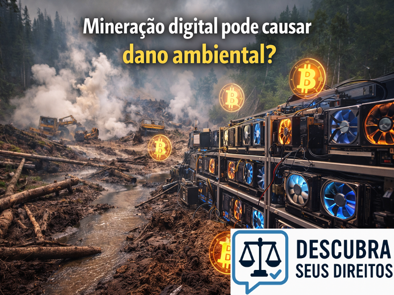 Mineração digital pode causar dano ambiental? Entenda os impactos dessa atividade