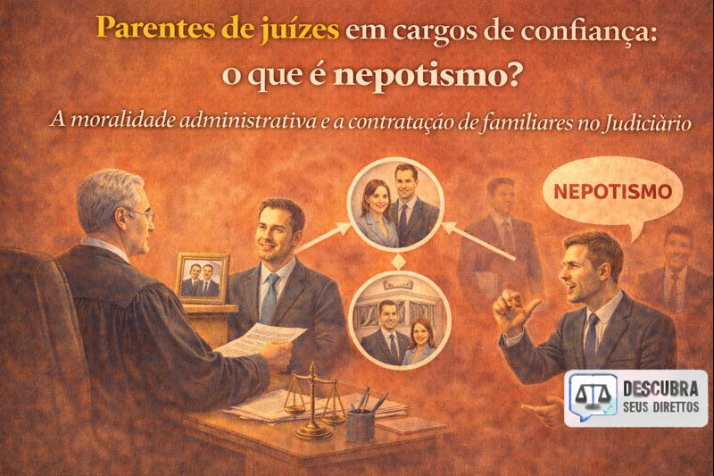 Parentes de juízes em cargos de confiança: o que é nepotismo?