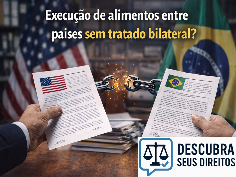 Execução de alimentos entre países sem tratado bilateral
