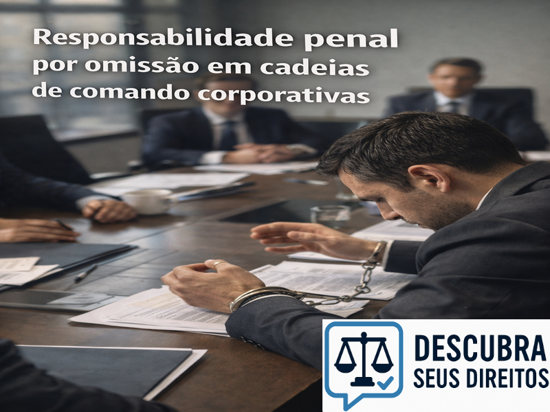 Responsabilidade penal por omissão em cadeias de comando corporativas