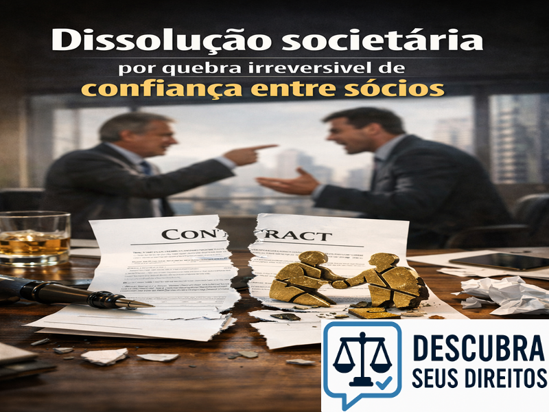 Dissolução societária por quebra irreversível de confiança entre sócios