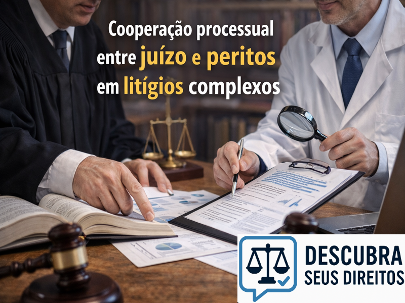 Cooperação processual entre juízo e peritos em litígios complexos