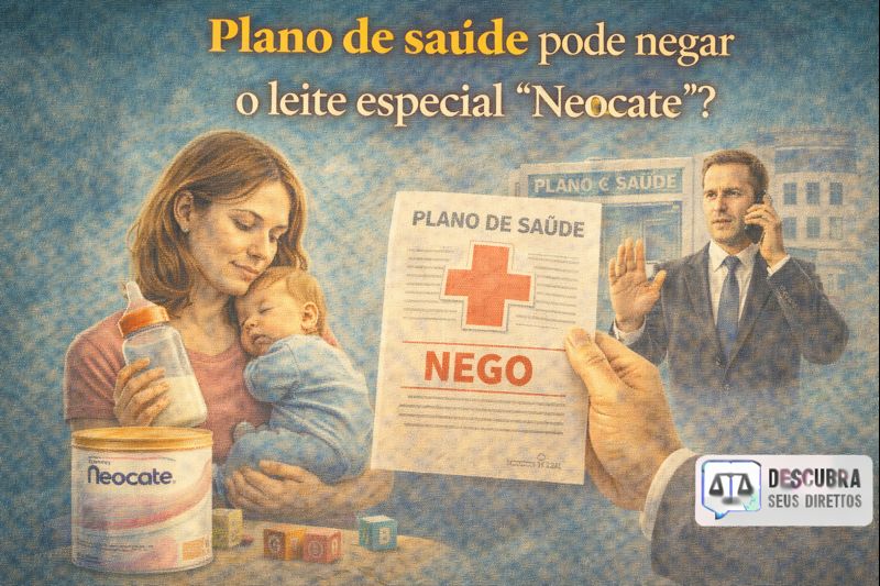 Plano de saúde pode negar o leite especial Neocate?