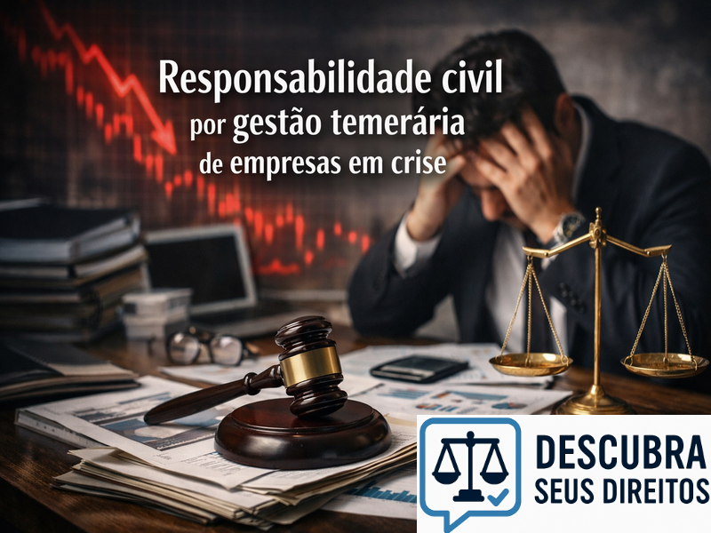 Responsabilidade civil por gestão temerária de empresas em crise