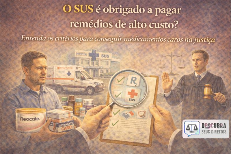 O SUS é obrigado a pagar remédios de alto custo?