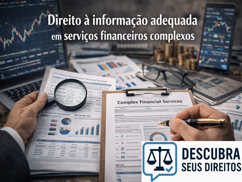 Direito à informação adequada em serviços financeiros complexos
