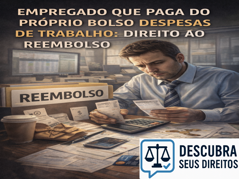 Empregado que paga do próprio bolso despesas de trabalho: direito ao reembolso