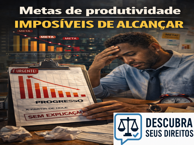 Metas de produtividade impossíveis de alcançar