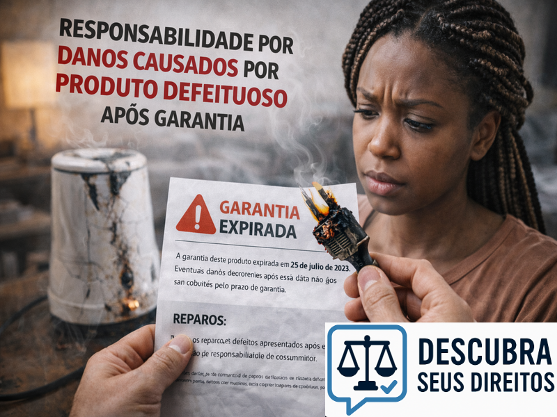 Responsabilidade por danos causados por produto defeituoso após garantia