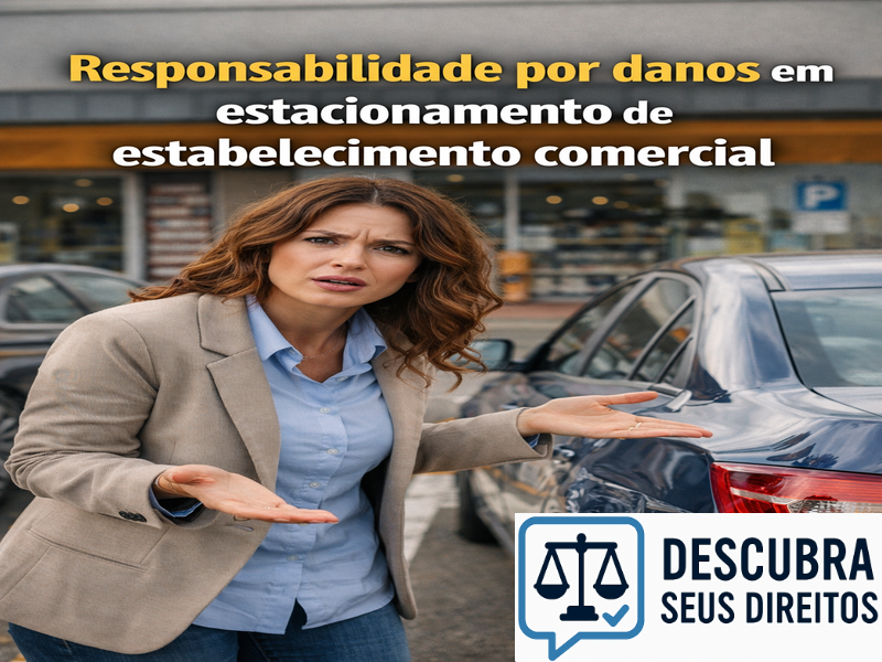 Responsabilidade por danos em estacionamento de estabelecimento comercial