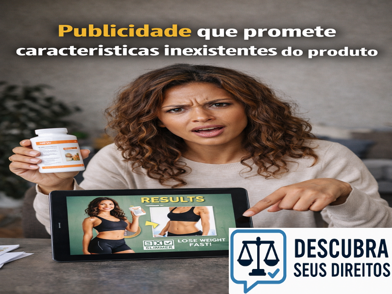 Publicidade que promete características inexistentes do produto