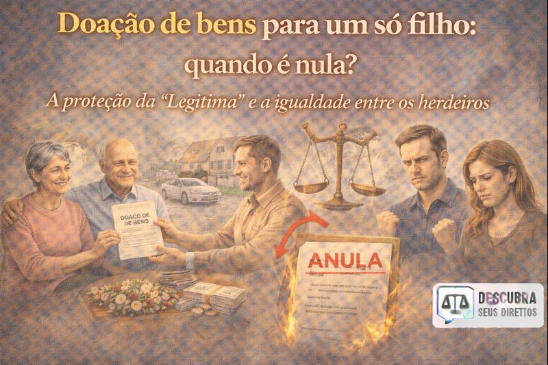 Doação de bens para um só filho: quando é nula?