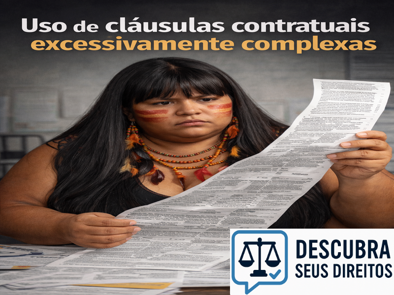 Uso de cláusulas contratuais excessivamente complexas