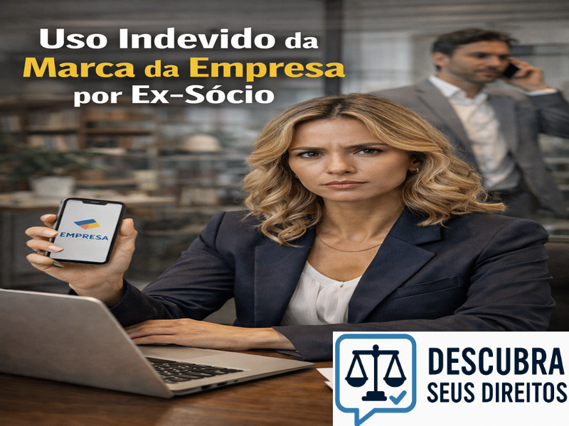 Uso indevido da marca da empresa por ex-sócio
