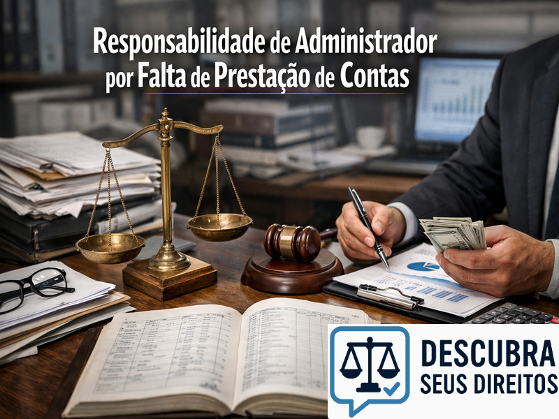 Responsabilidade de administrador por falta de prestação de contas