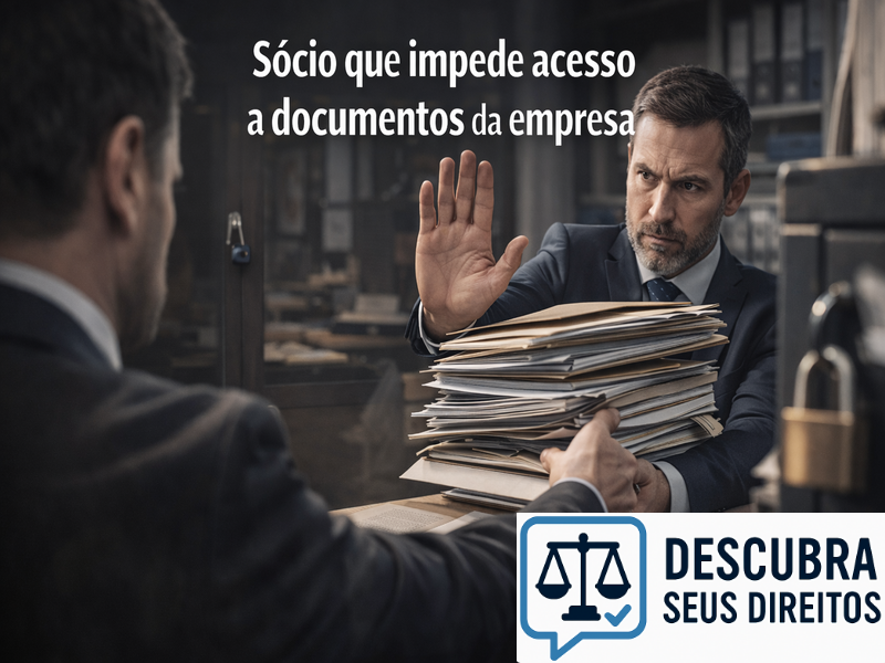 Sócio que impede acesso a documentos da empresa